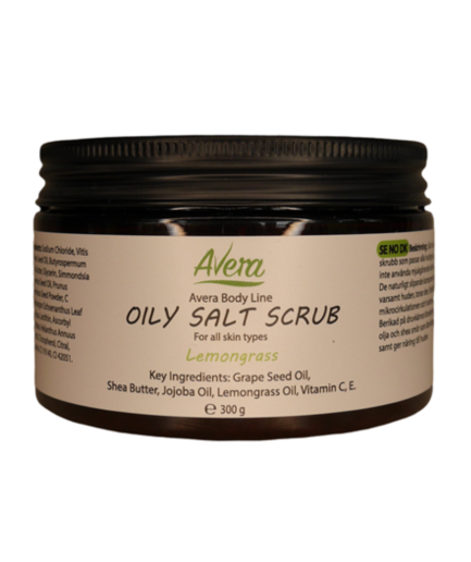 Oily Salt Scrub Lemongrass 300 gr